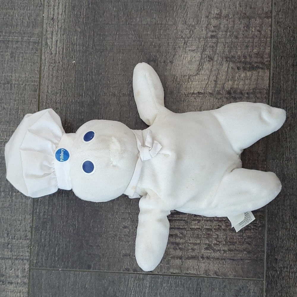 Vintage 1997 Pilbury Doughboy Plush Toy